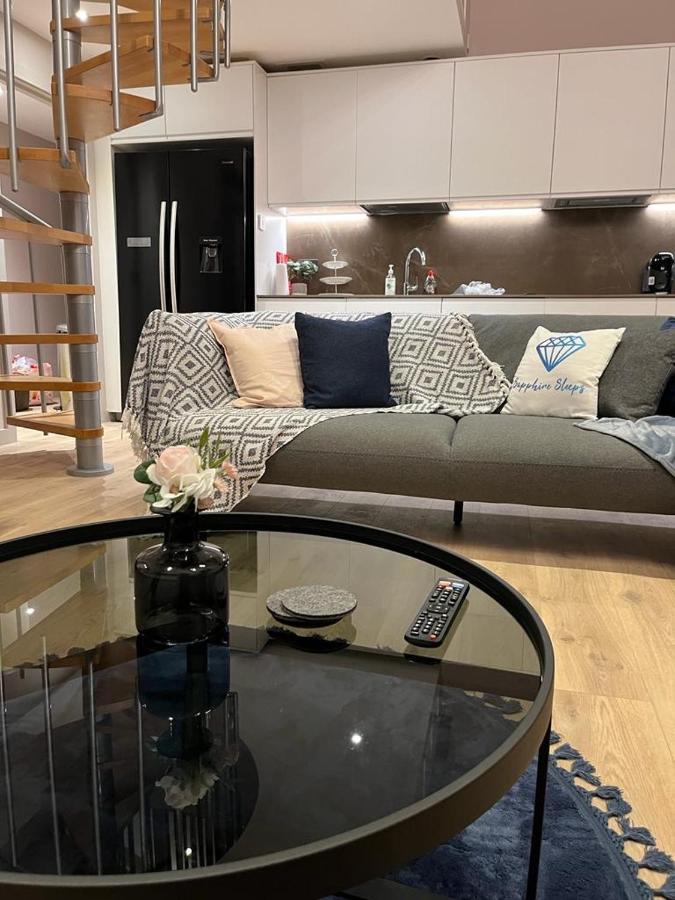 M1 City Centre 3 Bed 3 Bath Luxe Penthouse Manchester Buitenkant foto
