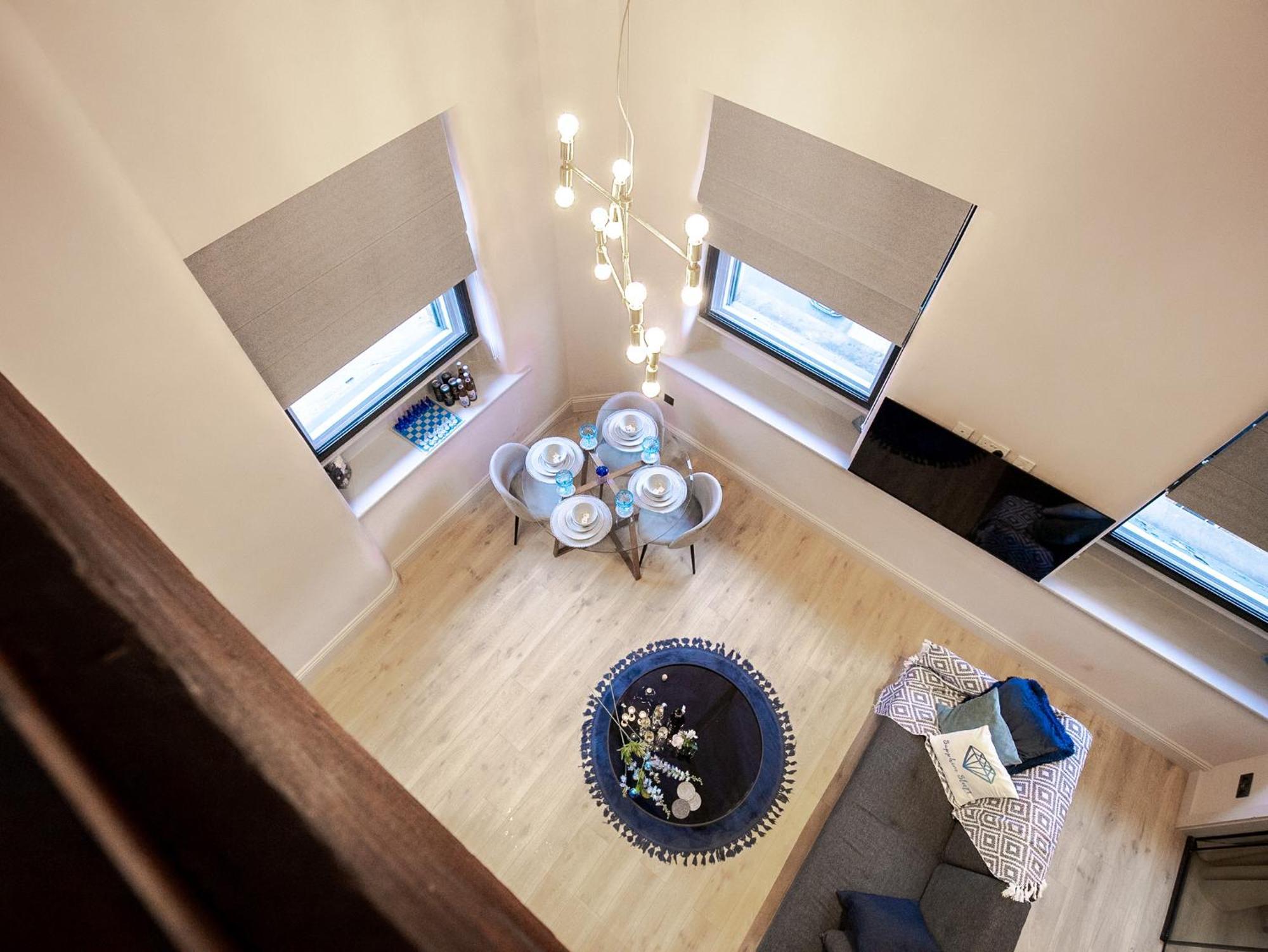 M1 City Centre 3 Bed 3 Bath Luxe Penthouse Manchester Buitenkant foto